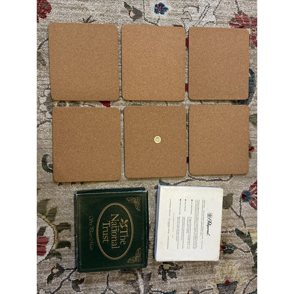 Pimpernel Place Mats -Old English Inns Cork Backs 9